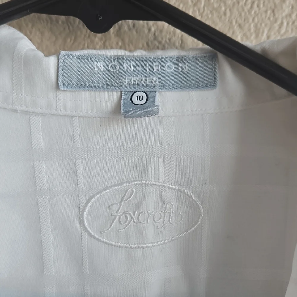 Foxcroft White Button-Down Shirt - Picture 2 of 5